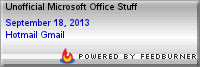 Unofficial Microsoft Office Stuff